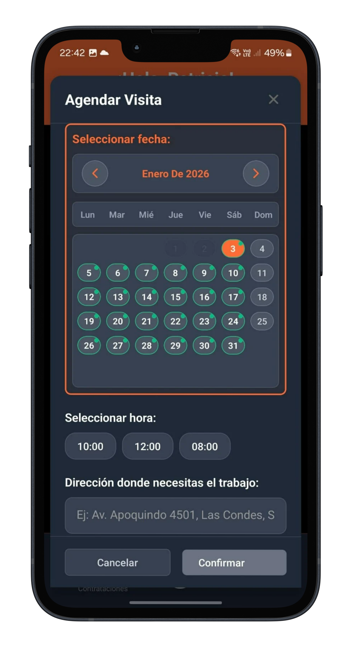 WorkMatchfy app - Agendar servicios con profesionales verificados y pago protegido